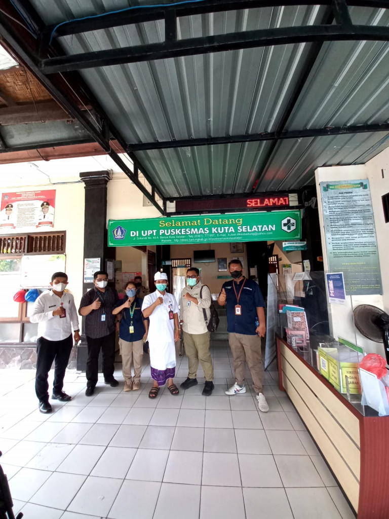 Ucapan Terimakasih Kemenkes untuk Puskesmas Kuta Selatan